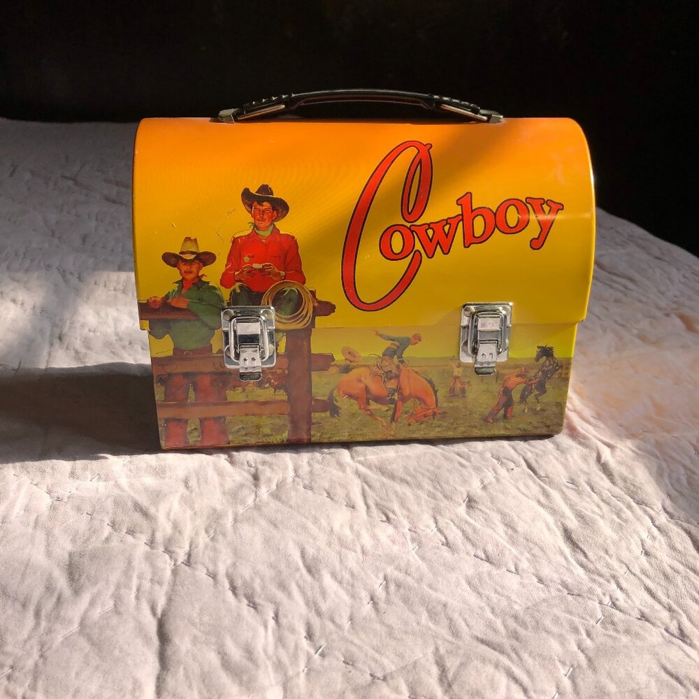 Cowboy metal Lunch Box by Accoutrements